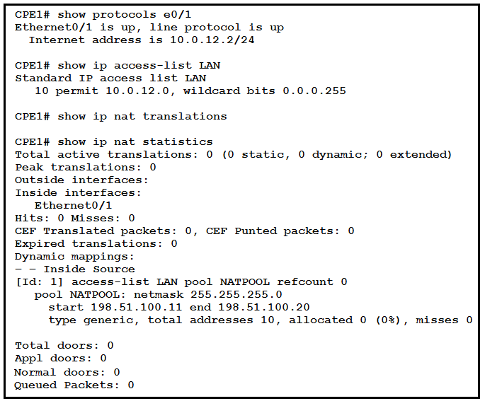 Image 200-301_671Q.png related to the Cisco 200-301 Exam