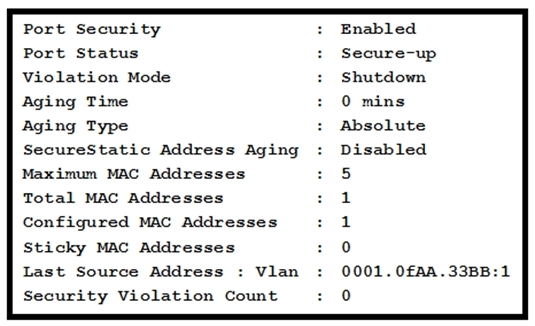 Image 200-301_687Q.png related to the Cisco 200-301 Exam