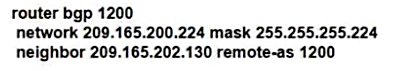 Image 350-401_368QA.png related to the Cisco 350-401 Exam