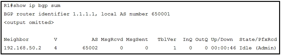 Image 350-401_398Q.png related to the Cisco 350-401 Exam