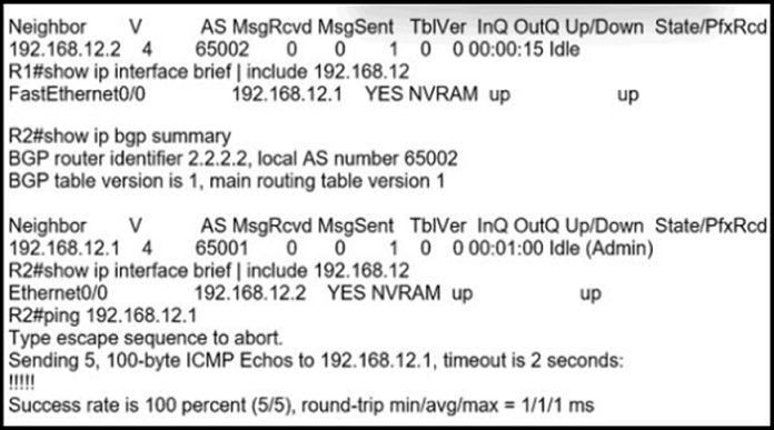 Image 350-401_558Q.png related to the Cisco 350-401 Exam