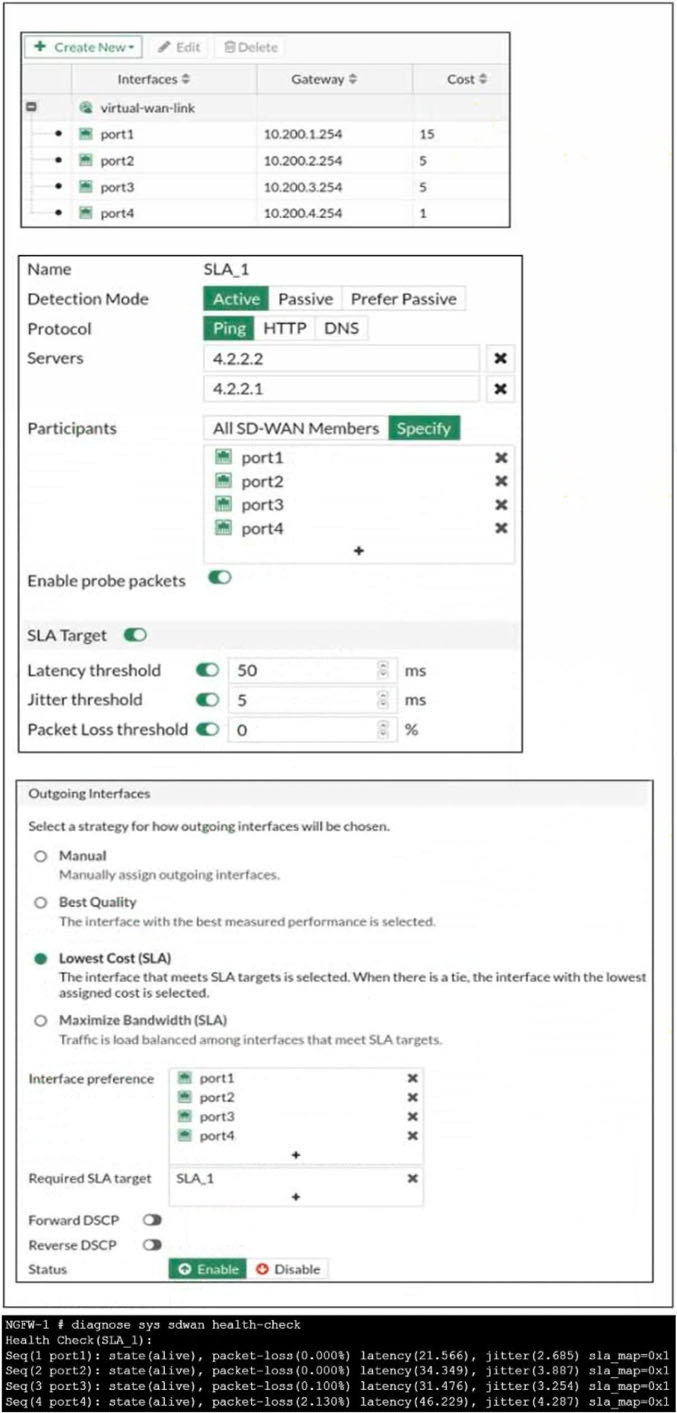 Image NSE4_FGT-7.0_64Q.png related to the Fortinet NSE4_FGT-7.0 Exam