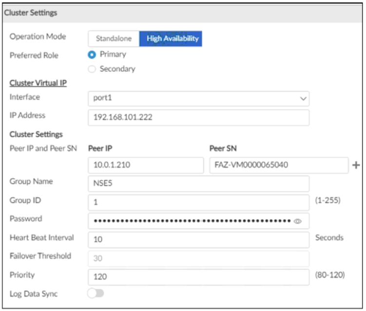 Image NSE5_FAZ-7.0_29Q.png related to the Fortinet NSE5_FAZ-7.0 Exam