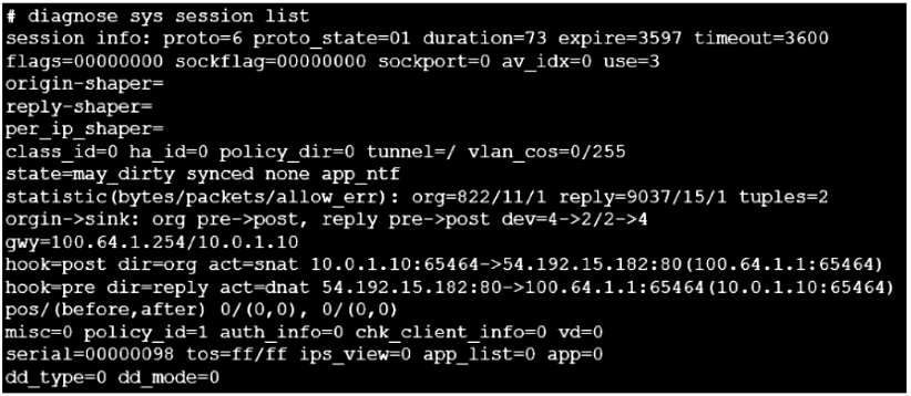 Image NSE7_EFW-7.0_43Q.png related to the Fortinet NSE7_EFW-7.0 Exam