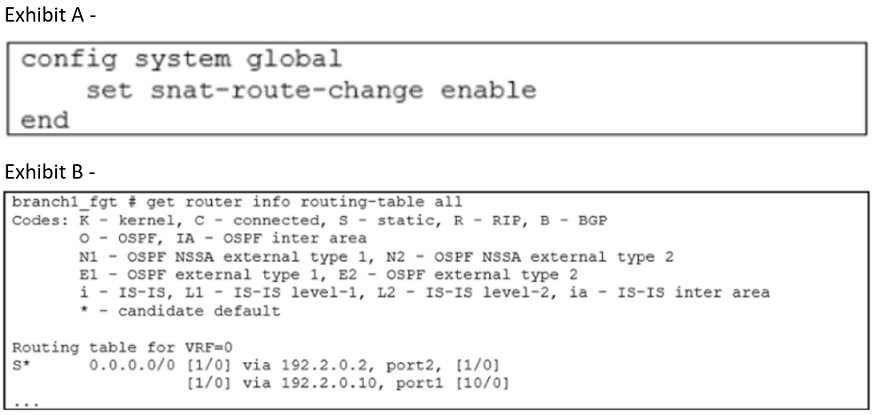 Image NSE7_SDW-7.0_22Q.png related to the Fortinet NSE7_SDW-7.0 Exam