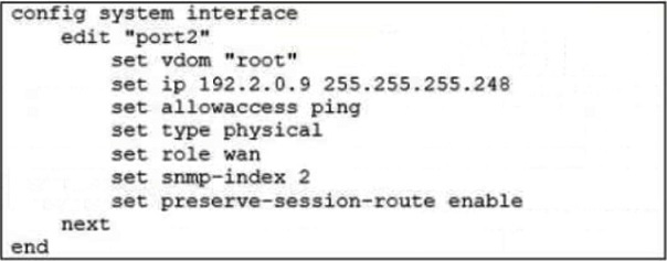 Image NSE7_SDW-7.0_48Q.png related to the Fortinet NSE7_SDW-7.0 Exam